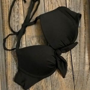 H&M Push-up Black Bikini Top EUC